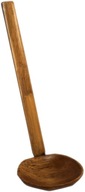 Lyžica na naberač pokrmov ramen, udon, drevená 18cm