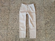 SINSAY spodnie jeansowe białe 32 XXS 13/14