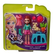 POLLY POCKET. LILA Z KRÓLICZKIEM+AKCESORIA GDM11