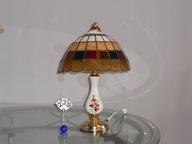 Lampa Tiffany stołowa dekoracyjna