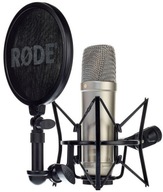 Rode NT1 A KIT Mikrofon pojemnościowy XLR Zestaw nagraniowy Popfiltr Kosz