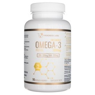 Omega 3 mastné kyseliny Progress Labs 90 kapsúl Výživový doplnok