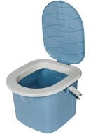 BRANQ - Turistická toaleta - prenosná - Vedro - WC na pozemok - 15,5 L