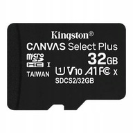 Kingston 32GB Pamięć microSDHC 100MB