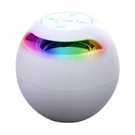 Bluetooth Wireless Speaker Alarm Clock White A