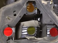 TOYOTA COROLLA E12 light left rear part