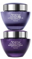 AVON Zestaw Anew Platinum 2x Krem - DZIEŃ + NOC