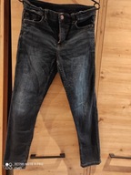 ZARA 164 jeansowe spodnie dla chłopaka BCM 3