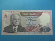 Tunezja Banknot 5 Dinars 1983 ! UNC P-79