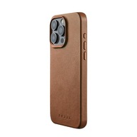 Mujjo Full Leather Case etui skórzane iPhone 15 Pro Max MagSafe (tan)