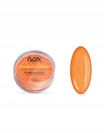 Peľ na nechty NOX Rainbow Glitter Oranžový