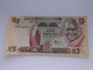 [B0682] Zambia 5 kwacha UNC