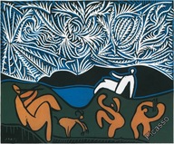 PABLO PICASSO -LINORYTY #7 - 1988 r.!