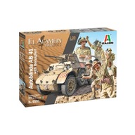 Autoblinda AB 41 with Bersaglieri El Alamein, Italeri 6591 1:35