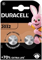 Duracell bateria specjalistyczna litowa 2032 2szt.