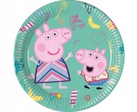 Talerzyki Urodziny 20 cm Świnka Peppa Pig 8 szt