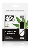 Kapsułki ziołowe DAY&NIGHT - NIGHT 45 kapsułek, 225mg CBD