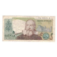 Banknot, Włochy, 2000 Lire, 1976, 1976-10-22, KM:1