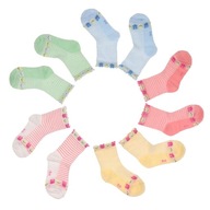 5 párov bavlnených ponožiek pre deti