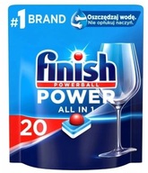 Finish Power All in 1 tablety do umývačky kocky fresh regular 20 ks