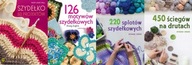 Szydełko + 126 motywów + 450 ściegów + 220 splotów