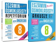 Egzamin Ósmoklasisty KOMPLET Repetytorium Arkusze J. Angielski Greg