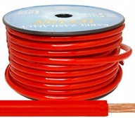 Napájací kábel ES LEXTON Przewód miedziany 21mm2 czerwony 1 m