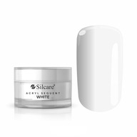 Silcare Akrylový akrylový prášok na nechty manikúra Sequent White 30 g