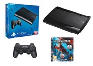 Konsola Sony Playstation 3 Super Slim 500 GB Karton Zestaw