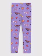 COCCODRILLO Legginsy WONDER WOMAN ZC2122104LIG Fioletowy Slim Fit