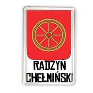 magnes akrylowy herb Radzyń Chełmiński