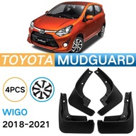 4ks Car PP Mudguards For 2018-2021 Toyota WIGO