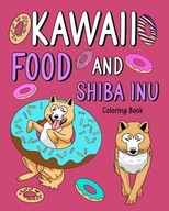 Kawaii Food and Shiba Inu Coloring Book Paperland