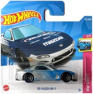 HOT WHEELS 95 MAZDA RX-7 FALKEN SREBRNA HW DRIFT 2/5 USZK. OP.