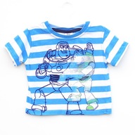 T-shirt CHŁOPIĘCY Koszulka Toy Story w paski George roz. 74-80 cm A2484