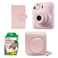 Fotoaparát FUJIFILM Instax mini 12 Set Box (album + puzdro) ružový + náplne 2x10s