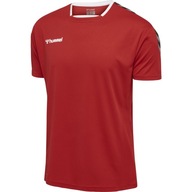 T-shirt sportowy męski HUMMEL czerwony 3XL