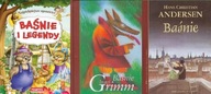 Baśnie i legendy + Baśnie braci Grimm+ Baśnie Hans Christian Andersen