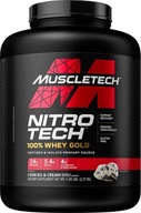 Nitro-Tech 100% Whey Gold, Cookies & Cream - 2270 grams (EAN 631656710489)