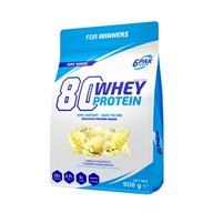 6PAK Proteín 80 Whey Protein Vanilkový Proteínový Kondicionér Hmotnosť 908 g