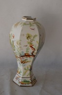 PORCELÁNOVÁ VÁZA - MOTYKY JAPONSKÁ 38CM VÁZA