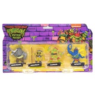 NINJA KORYTNAČKY Donatello Raphael Rocksteady Superfly 4 pack, figúrky