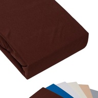Prestieradlo JERSEY | bavlna 100% | s gumičkou | 180x200 cm | Rôzne farby