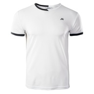 Tréningové tričko Martes s krátkym rukávom, biele