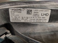 REFLEKTOR left front VOLVO V40 II LIFT FULL LED NR.1228