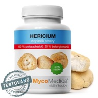 MycoMedica Hericium extract, 50 % polysacharidov, 90 kapsúl