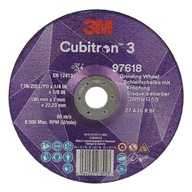 3M Cubitron 3 Kotúč so zníženým stredom, 97618, Special, P36+, T27, 180mm