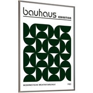 Katalog Wzorów Plakat 30x40 Boho Abstrakcja Bauhaus Geometryczny Bez ramy