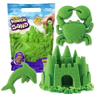 KINETIC SAND KINETICKÝ PIESOK ŽIVÉ FARBY ZELENÁ PLASTICKÁ HMOTA 930G