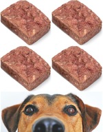 Mięso surowe mrożone mokra karma dla psa wołowina indyk zestaw 10kg BARF